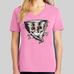 Ladies Core Cotton V Neck Tee Thumbnail