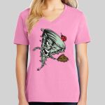 Ladies Core Cotton V Neck Tee Thumbnail