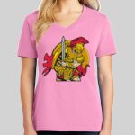 Ladies Core Cotton V Neck Tee Thumbnail