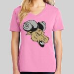 Ladies Core Cotton V Neck Tee Thumbnail