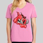 Ladies Core Cotton V Neck Tee Thumbnail