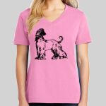 Ladies Core Cotton V Neck Tee Thumbnail