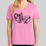 Ladies Core Cotton V Neck Tee Thumbnail