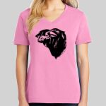 Ladies Core Cotton V Neck Tee Thumbnail