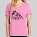 Ladies Core Cotton V Neck Tee Thumbnail