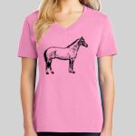 Ladies Core Cotton V Neck Tee Thumbnail