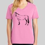 Ladies Core Cotton V Neck Tee Thumbnail