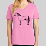 Ladies Core Cotton V Neck Tee Thumbnail