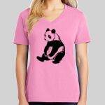 Ladies Core Cotton V Neck Tee Thumbnail