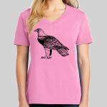 Ladies Core Cotton V Neck Tee Thumbnail