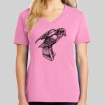 Ladies Core Cotton V Neck Tee Thumbnail