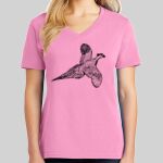 Ladies Core Cotton V Neck Tee Thumbnail