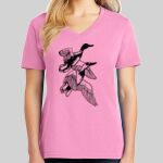 Ladies Core Cotton V Neck Tee Thumbnail