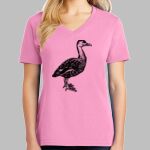 Ladies Core Cotton V Neck Tee Thumbnail