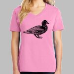 Ladies Core Cotton V Neck Tee Thumbnail