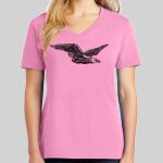 Ladies Core Cotton V Neck Tee Thumbnail