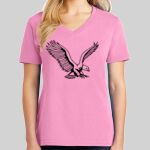 Ladies Core Cotton V Neck Tee Thumbnail