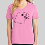 Ladies Core Cotton V Neck Tee Thumbnail