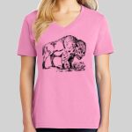 Ladies Core Cotton V Neck Tee Thumbnail