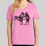 Ladies Core Cotton V Neck Tee Thumbnail