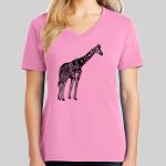 Ladies Core Cotton V Neck Tee Thumbnail