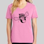 Ladies Core Cotton V Neck Tee Thumbnail