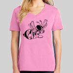 Ladies Core Cotton V Neck Tee Thumbnail