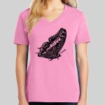 Ladies Core Cotton V Neck Tee Thumbnail