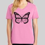 Ladies Core Cotton V Neck Tee Thumbnail