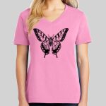 Ladies Core Cotton V Neck Tee Thumbnail