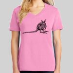 Ladies Core Cotton V Neck Tee Thumbnail
