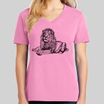 Ladies Core Cotton V Neck Tee Thumbnail