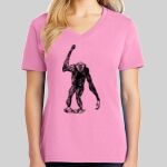 Ladies Core Cotton V Neck Tee Thumbnail