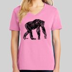 Ladies Core Cotton V Neck Tee Thumbnail