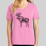 Ladies Core Cotton V Neck Tee Thumbnail