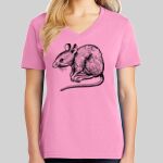 Ladies Core Cotton V Neck Tee Thumbnail