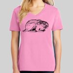 Ladies Core Cotton V Neck Tee Thumbnail