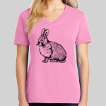 Ladies Core Cotton V Neck Tee Thumbnail