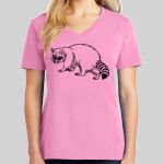 Ladies Core Cotton V Neck Tee Thumbnail