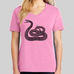 Ladies Core Cotton V Neck Tee Thumbnail