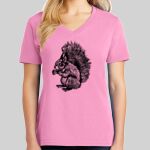 Ladies Core Cotton V Neck Tee Thumbnail