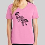 Ladies Core Cotton V Neck Tee Thumbnail