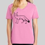 Ladies Core Cotton V Neck Tee Thumbnail