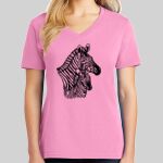 Ladies Core Cotton V Neck Tee Thumbnail