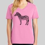 Ladies Core Cotton V Neck Tee Thumbnail