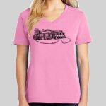 Ladies Core Cotton V Neck Tee Thumbnail