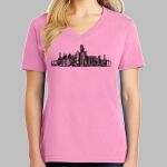 Ladies Core Cotton V Neck Tee Thumbnail