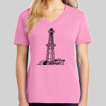 Ladies Core Cotton V Neck Tee Thumbnail