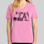 Ladies Core Cotton V Neck Tee Thumbnail