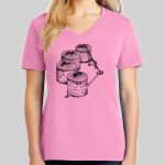 Ladies Core Cotton V Neck Tee Thumbnail